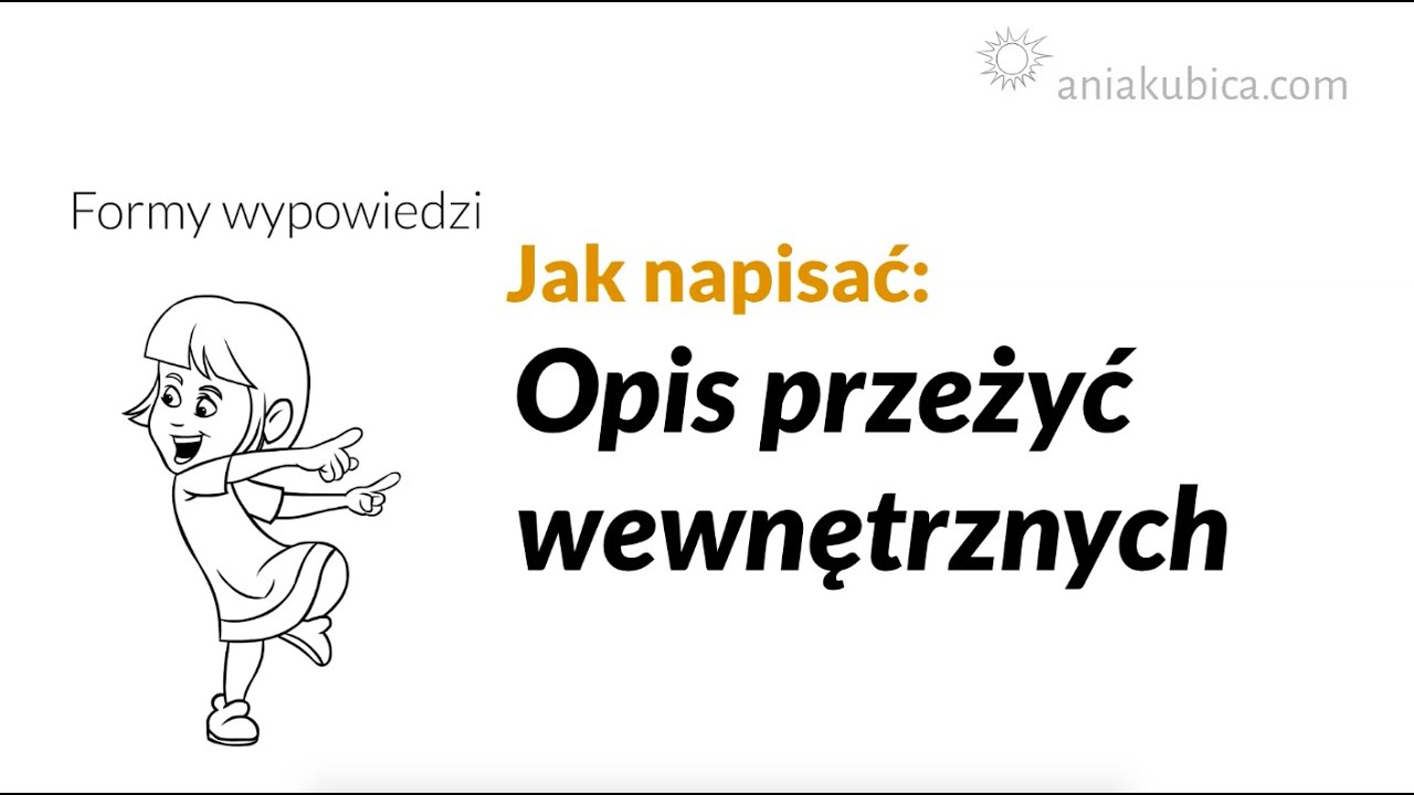 Opis przeżyć wewnętrznych