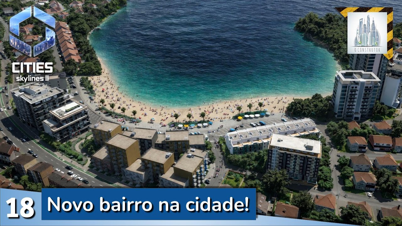 Bairro praiano - Cities: Skylines 2 | Ep.18 #citiesskylines