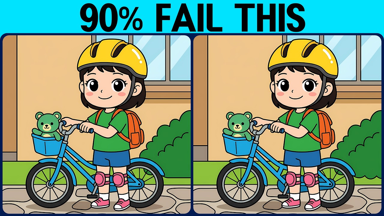 [Spot the Difference Brain Training] Similar pictures but can you easily see the difference?