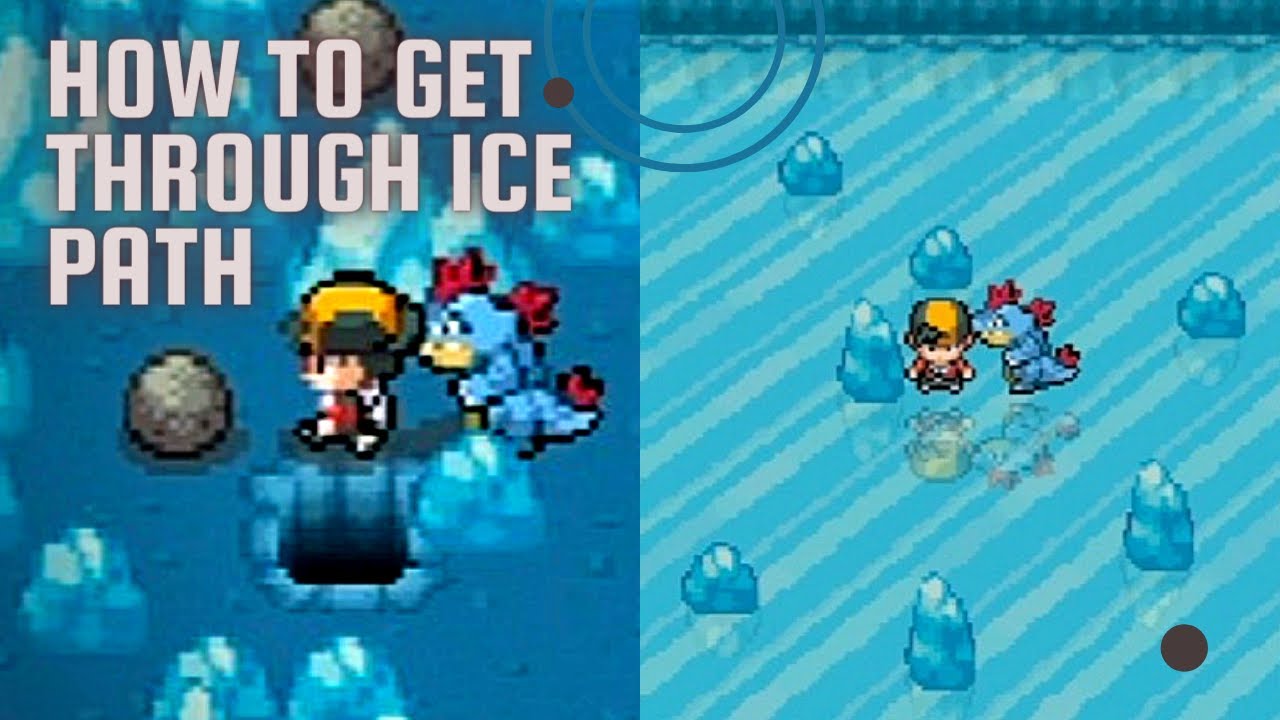 How to get through Ice Path? • Pokemon Heart gold version