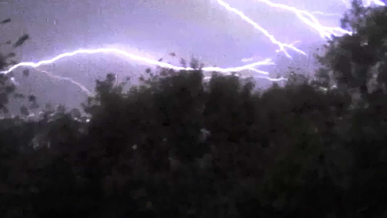 Calming Nighttime Thunderstorm for Sleep/Study
