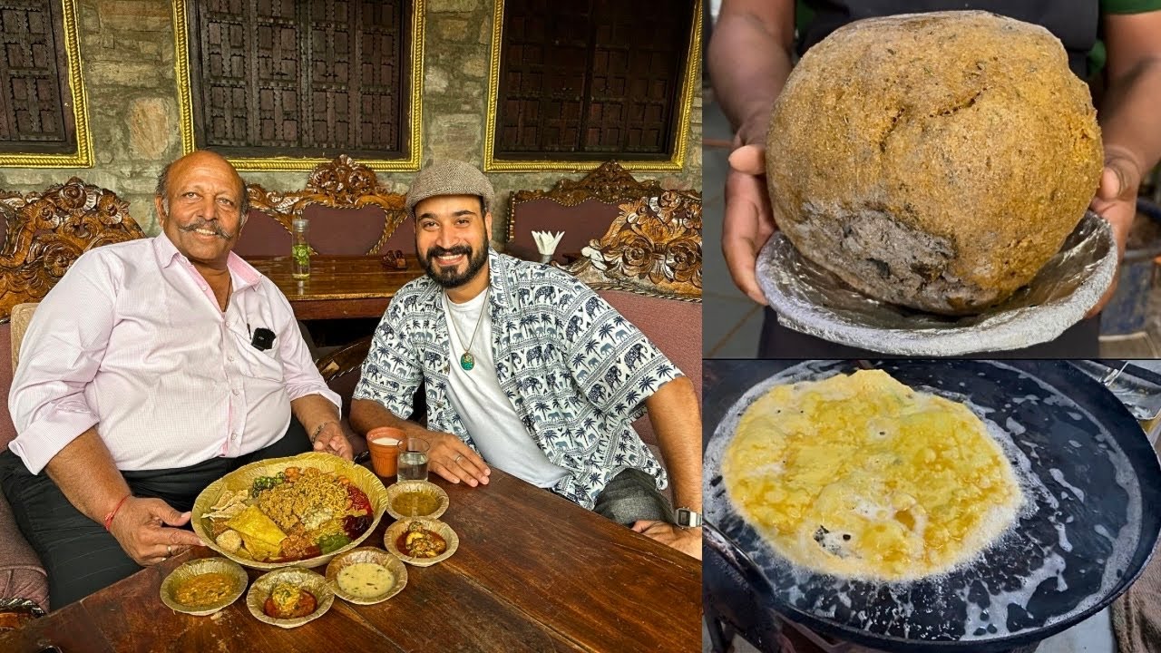 India की सबसे बड़ी बाटी & जखोल्मा पूरी खाई है कभी?🔥 Biggest Puri & Bati at Traditional Khana Udaipur