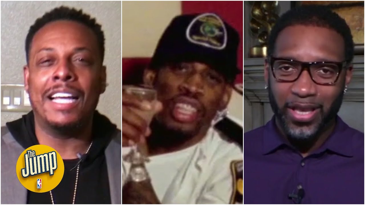 Paul Pierce & Tracy McGrady react to Dennis Rodman's Vegas story from 'The Last Dance' | The Jump