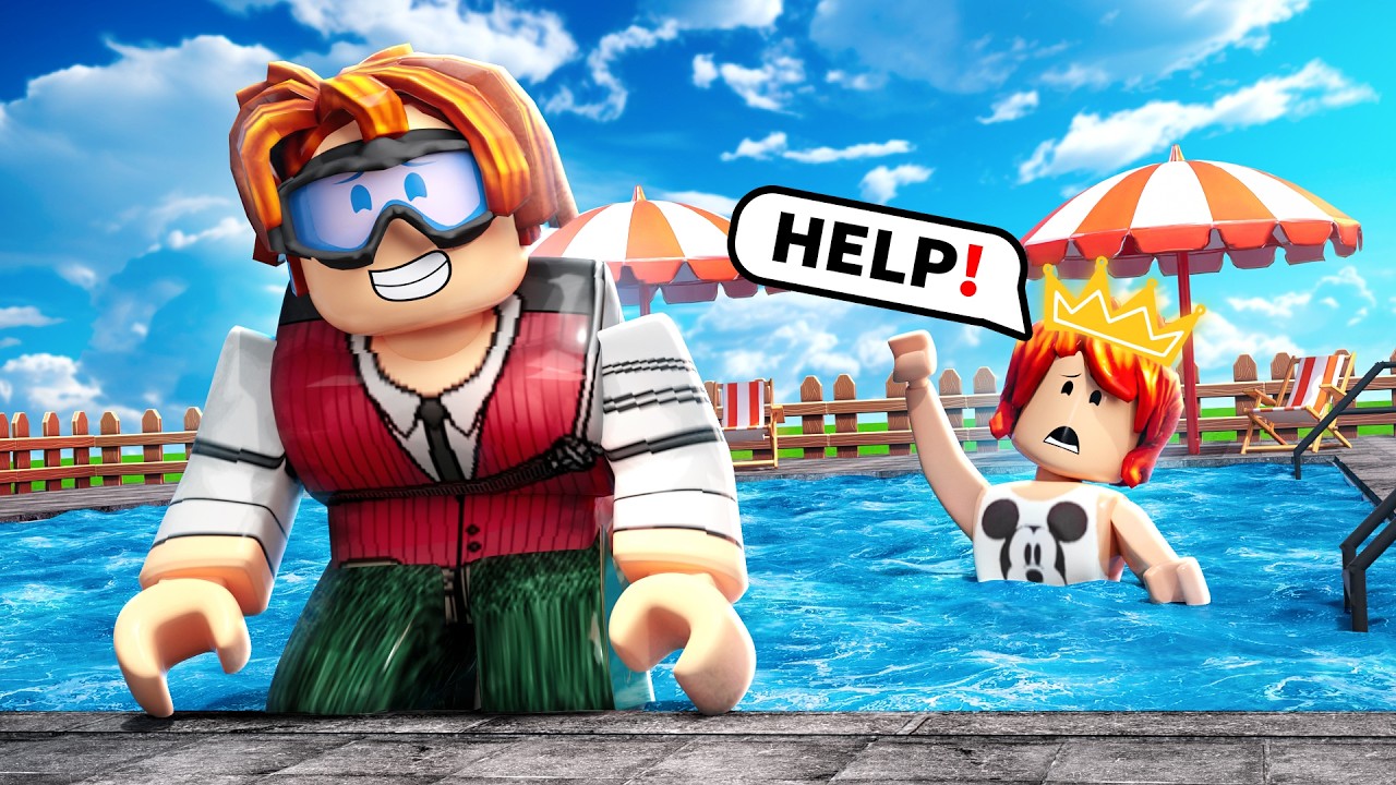 NADE PARA SALVAR A PRINCESA NO ROBLOX (Roblox Swim to Save Princess)