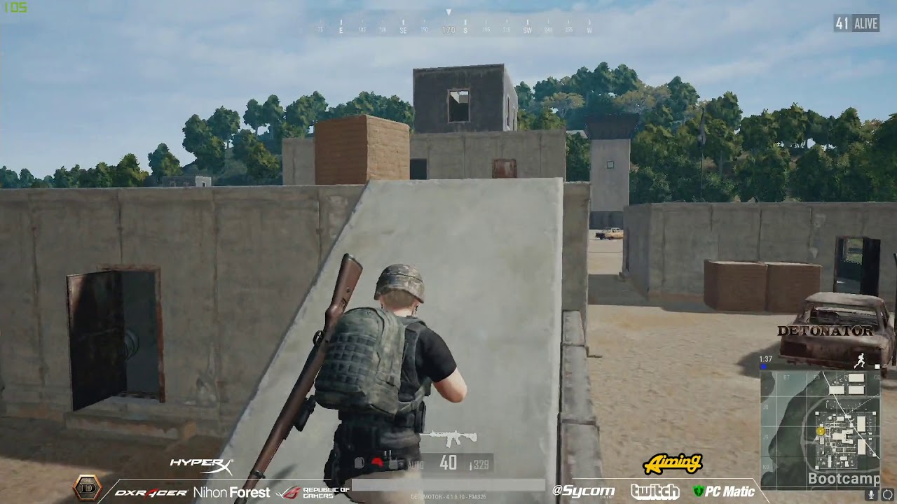 [PUBG] 後半に大量連続kill 新マッププレイ