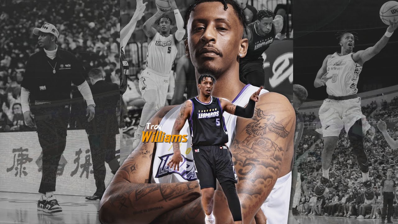 還我小蟲!!! Troy Williams 22-23 Season Highlights 30.8Pts 8.6Reb 4.6Ast 2.0Stl