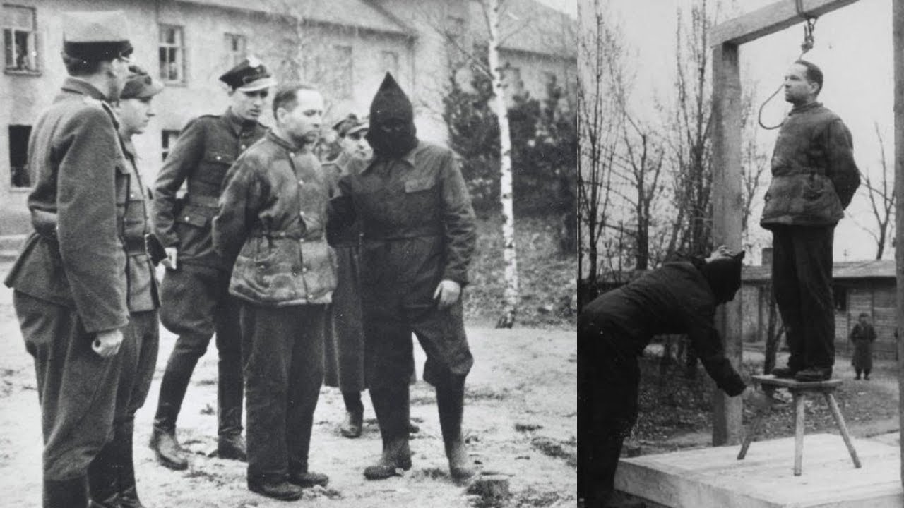 Vengeful Execution Of The Commandant of Auschwitz