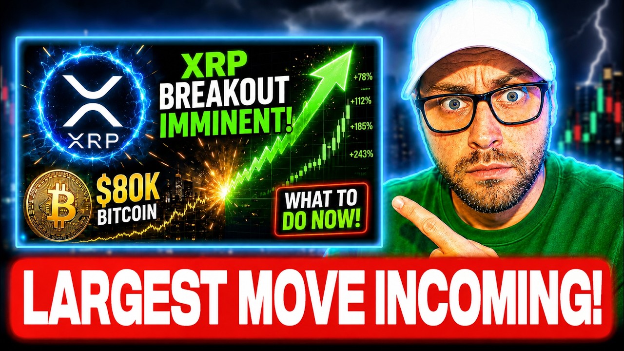 IT HAPPENED! LARGEST XRP MOVE INCOMING.. $80K BITCOIN! (WHAT YOU MUST DO NOW)