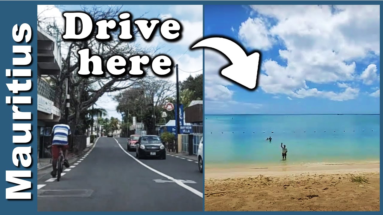 Road Trip from Grand Baie to Mont Choisy Beach