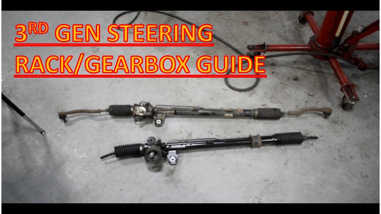 2004 - 2008 Acura TL Power Steering Rack Replacement Guide