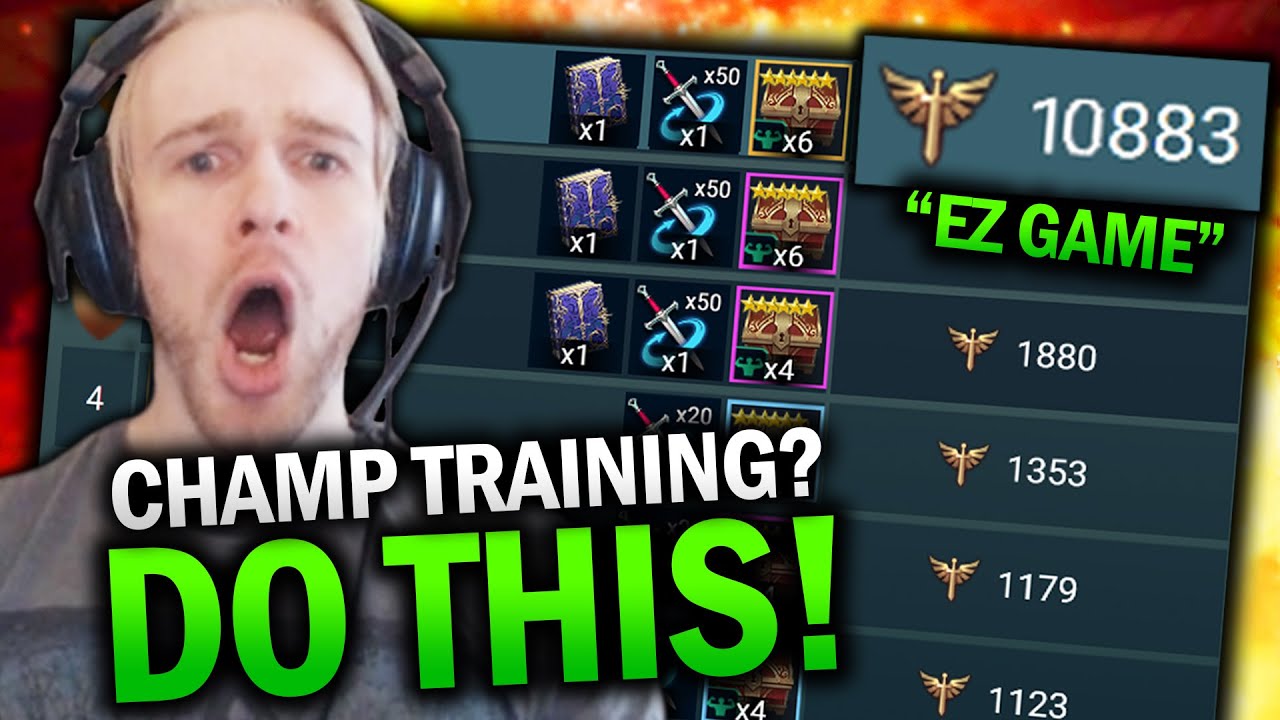 BEST STRATEGY for INSANE Champion Training POINTS - Raid: Shadow Legends 2024 Guide