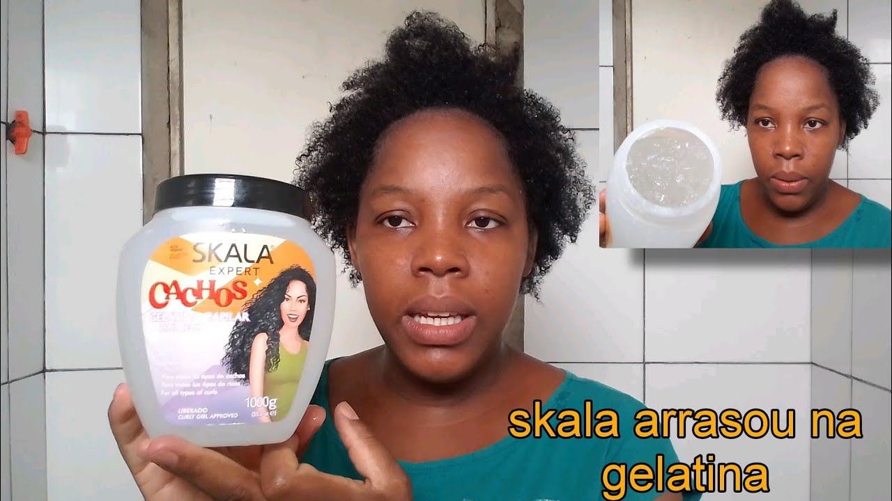 testando gelatina da skala. definição e fixação