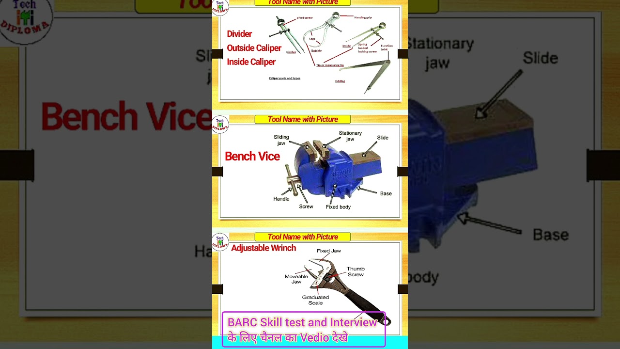 fitter tools | pipe fitter tools | pipe fitter tools name | iti fitter tools | hand tools   #iti#alp