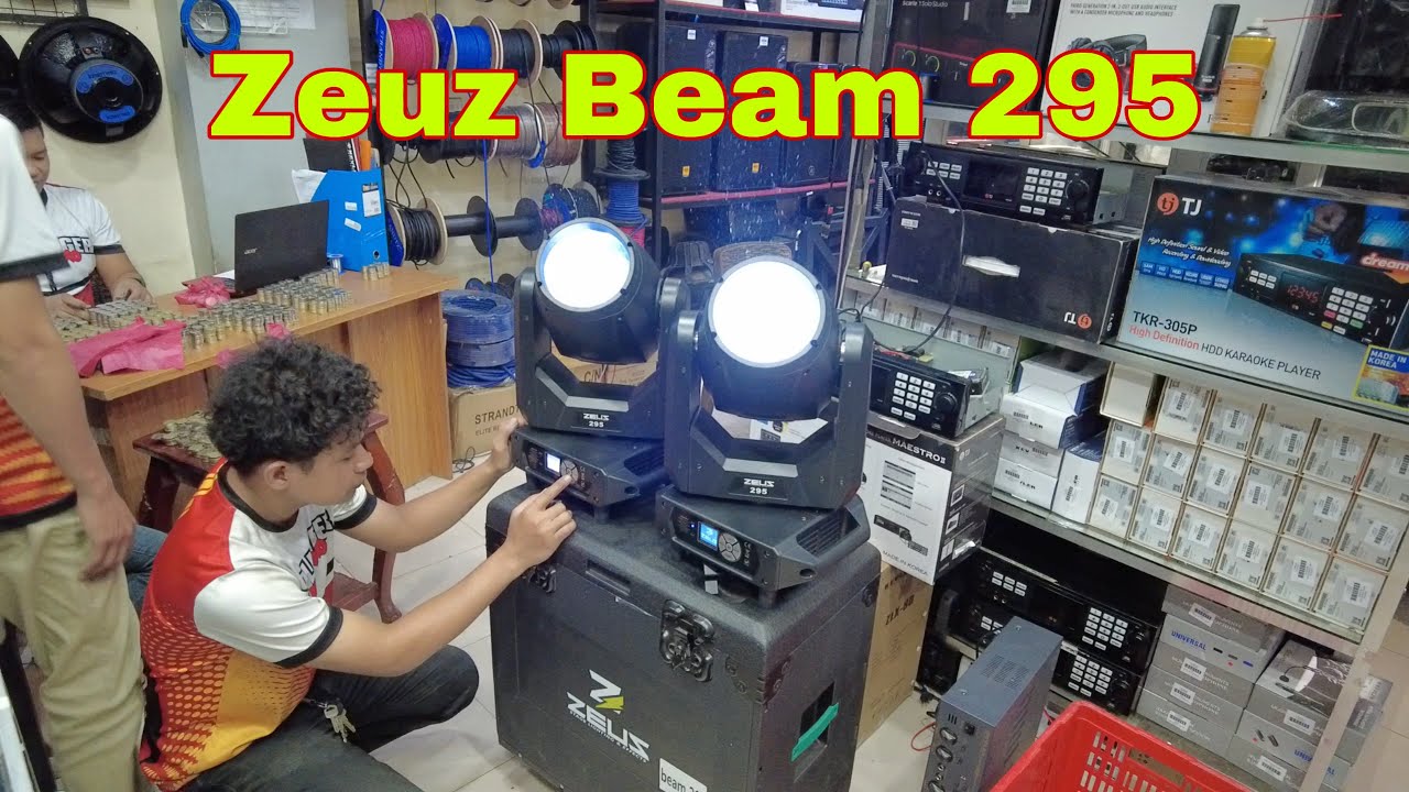 Buying moving head lighting  \  Zeuz Beam 295