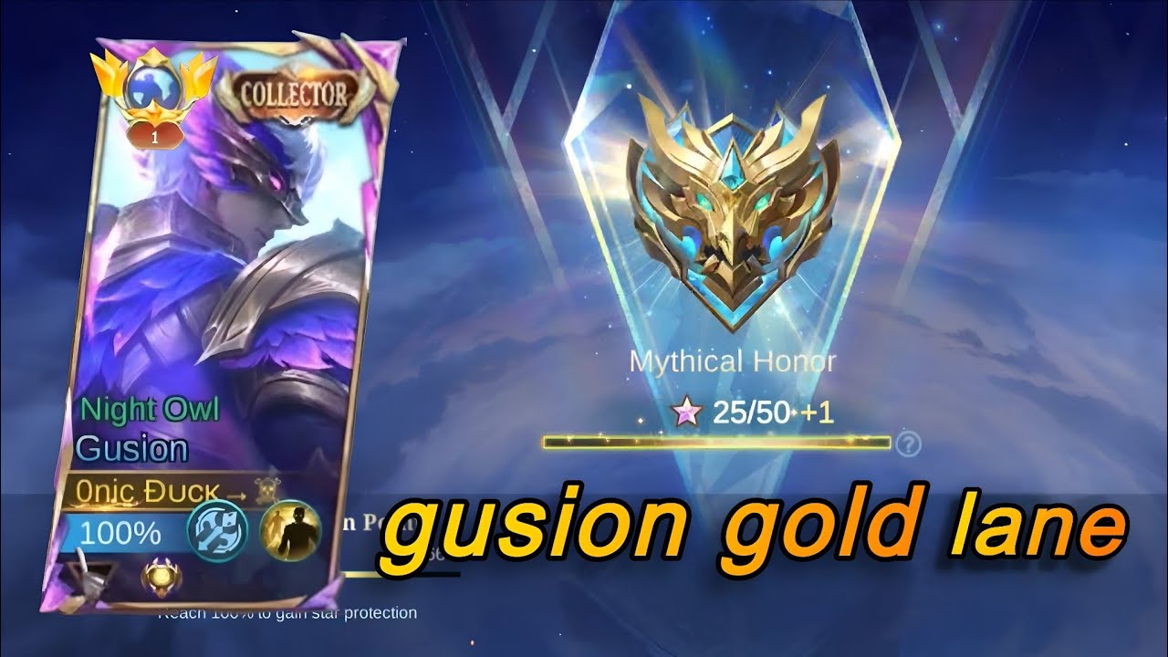 He Tried to Bully My Gusion in Gold Lane… (SALAH BESAR )