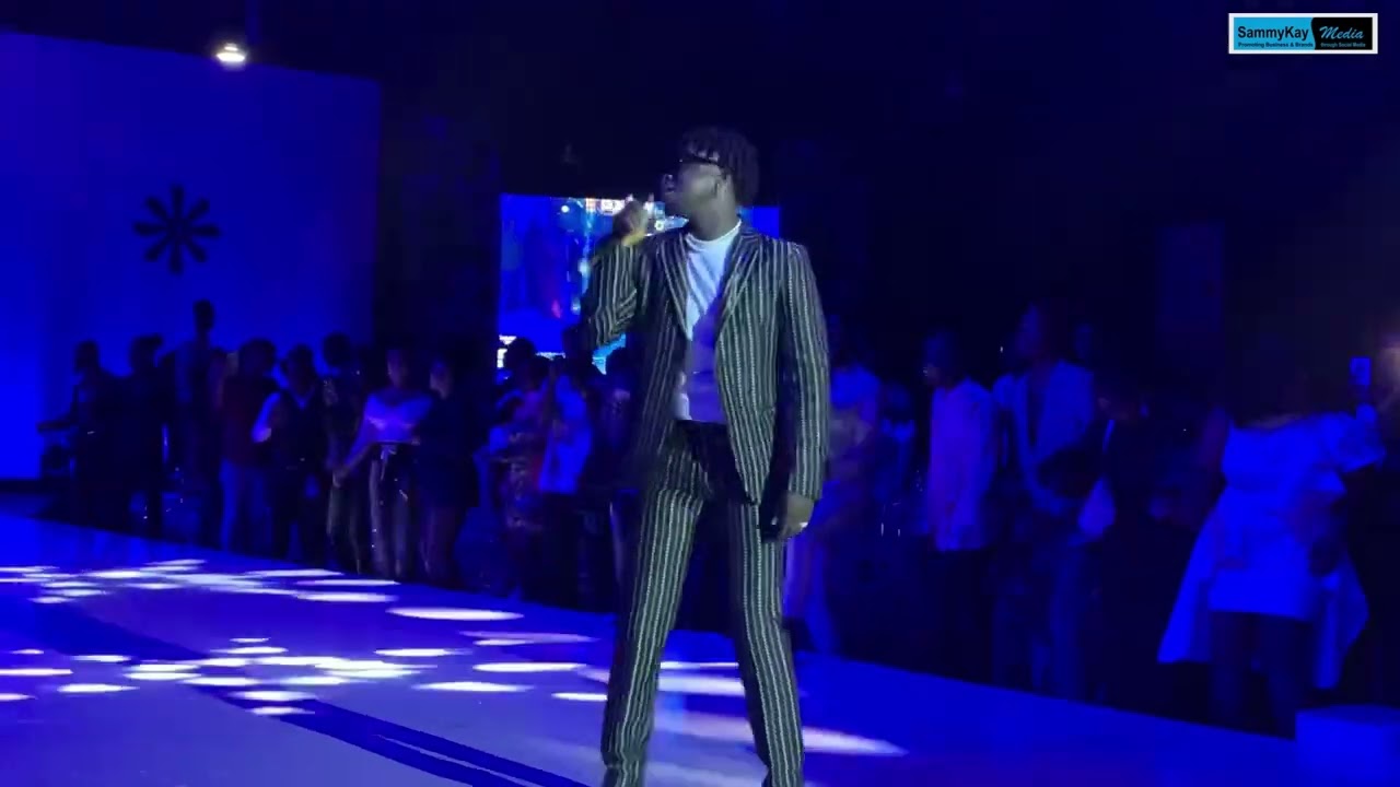 Kuami Eugene turns Rhythms on the run way to jamz … energetic epic performance