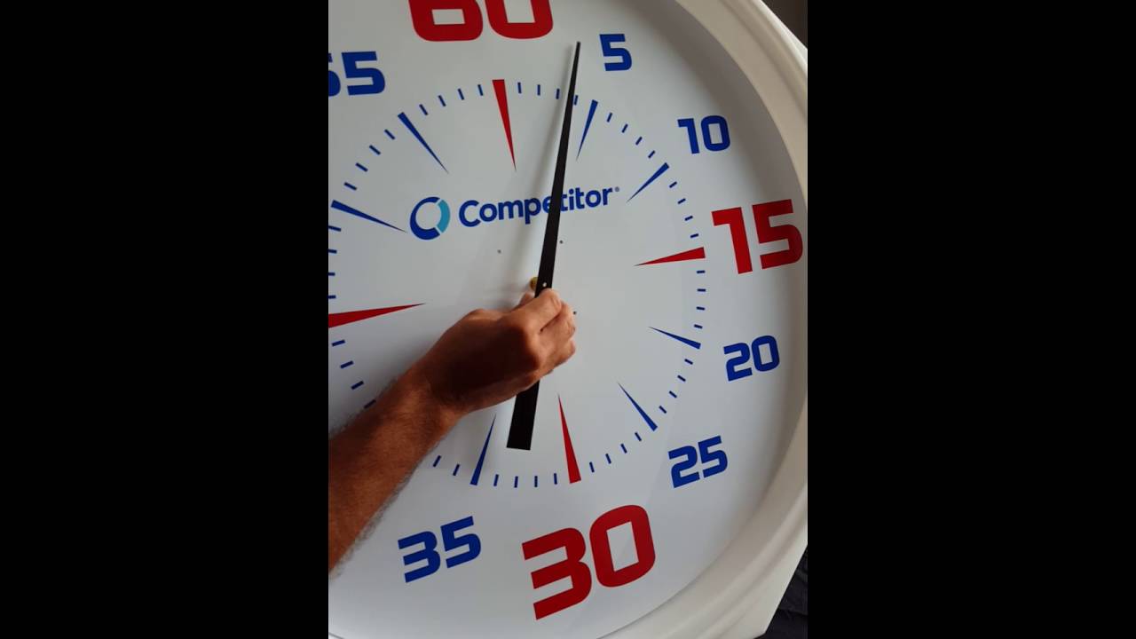 Competitor Pace Clock l Motor, Hands & More