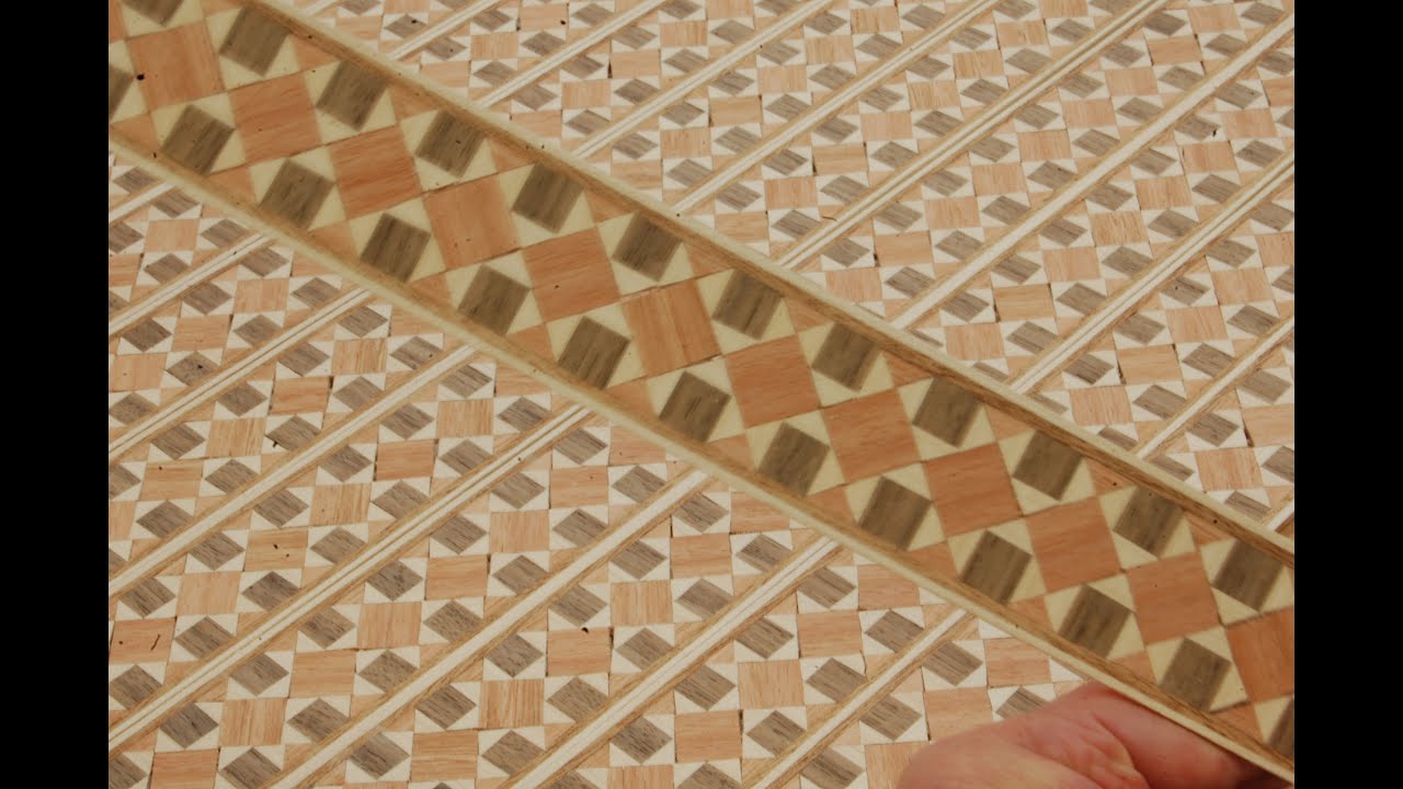 Cosmati Design - Wood Inlay Banding - Part 1