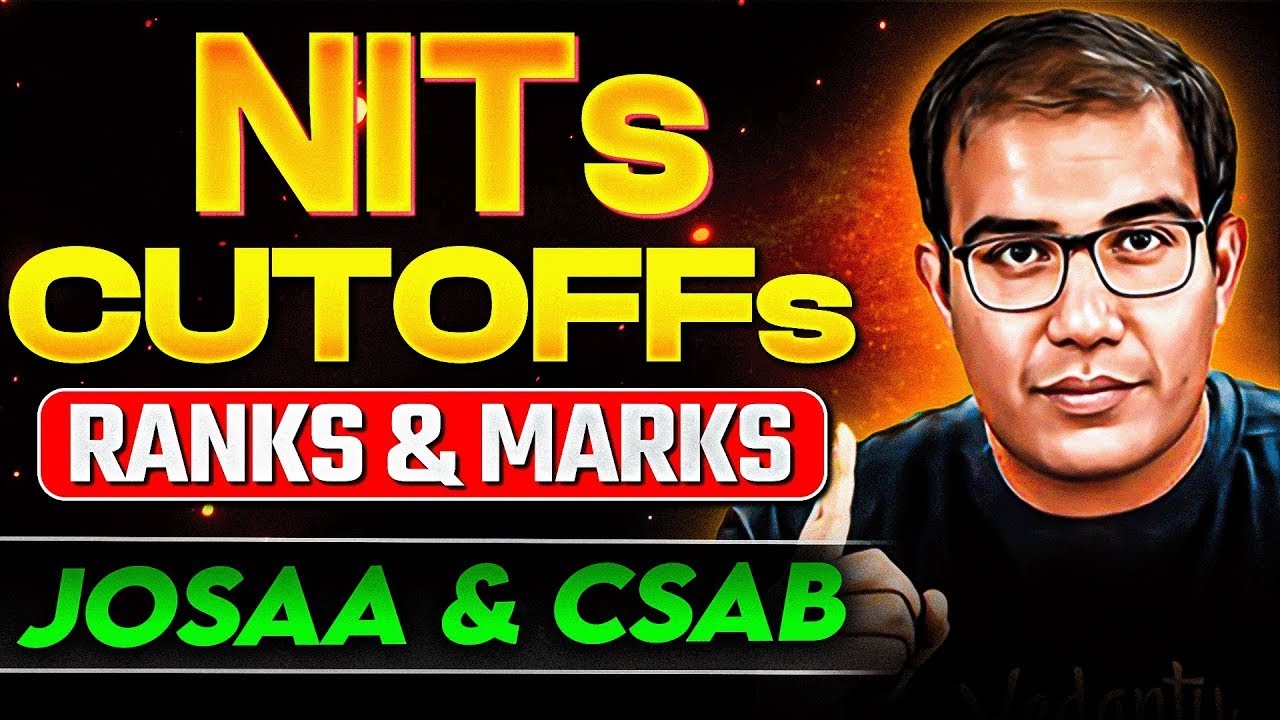 🎯 JoSAA 2025 | ALL NIT Cut Offs | ✅ Rank vs Marks | 🚨 HS & OS Quota Explained | Vinay Shur Sir