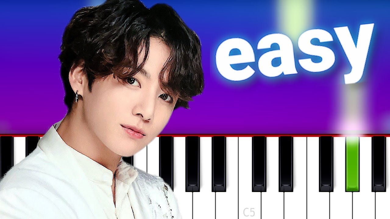 BTS JUNGKOOK – 'EUPHORIA ('100% EASY PIANO TUTORIAL)