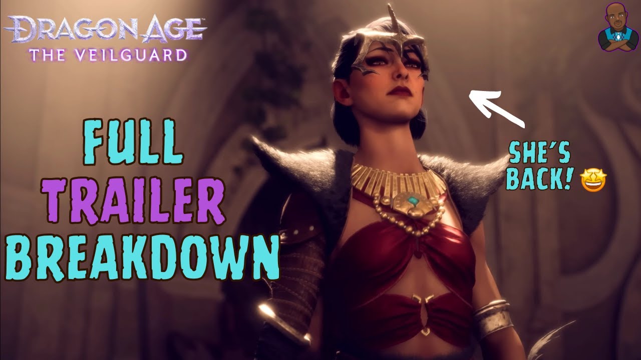 Dragon Age: The Veilguard - Full Release Date Trailer Breakdown & Reaction!