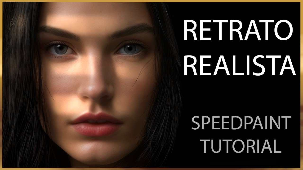Retrato realista speedpaint (leccion 6)