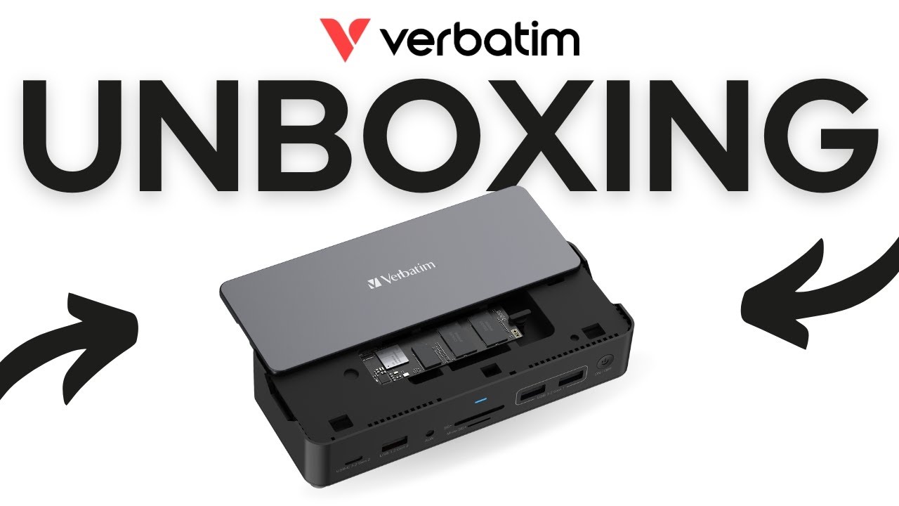 Unboxing the Verbatim 15-in-1 USB-C Docking Station | Maximize Your Workspace Connectivity