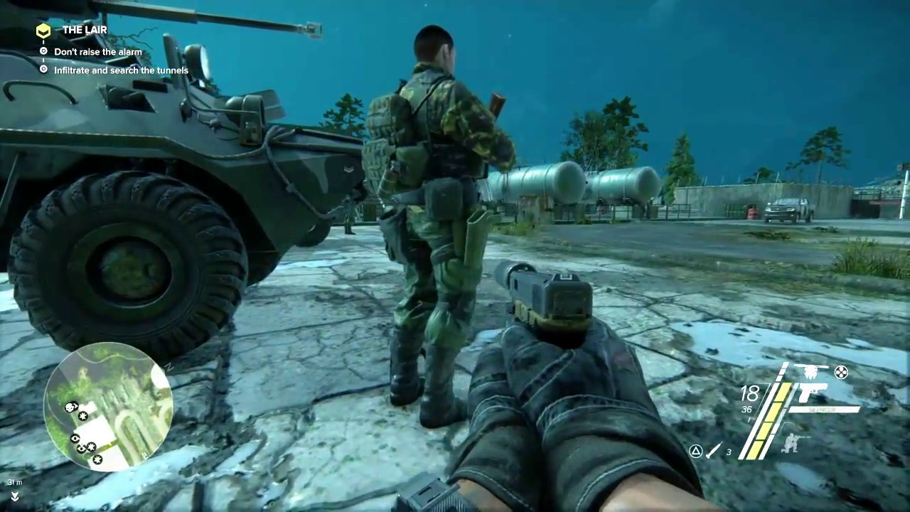 Sniper Ghost Warrior 3: How to infiltrate the Lair without being detected (EASY)