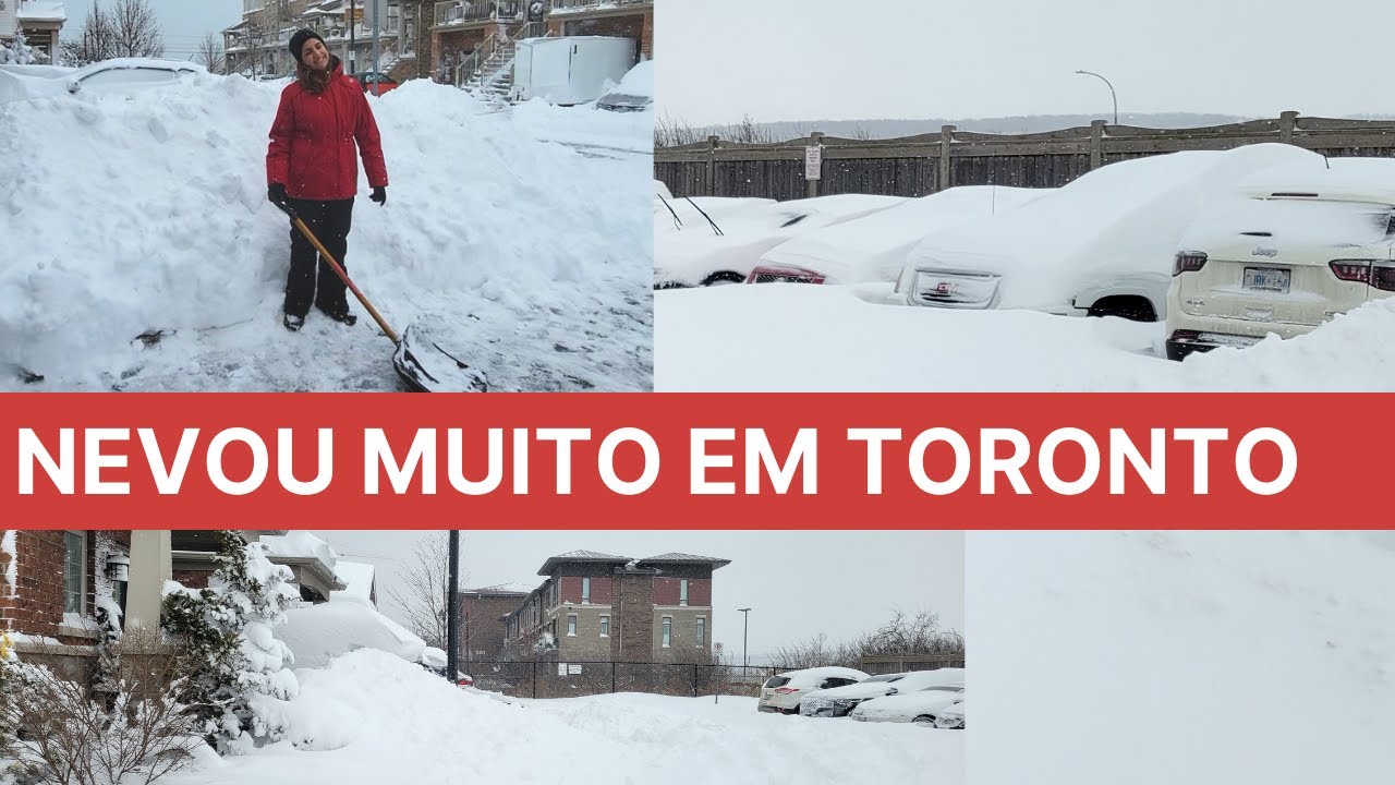 Pior Nevasca de todos os tempos em Toronto - Ep 86