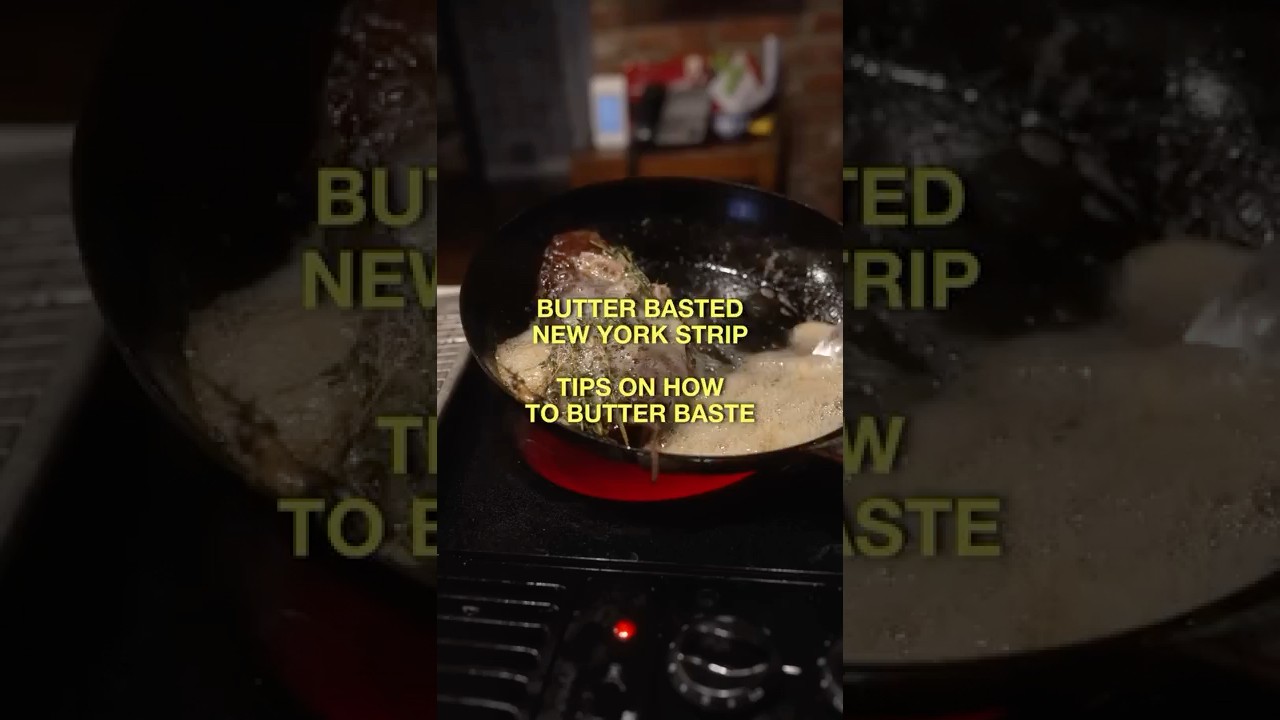 What I ate as a personal chef in beverly hills. Tips on how to Butter baste a steak.