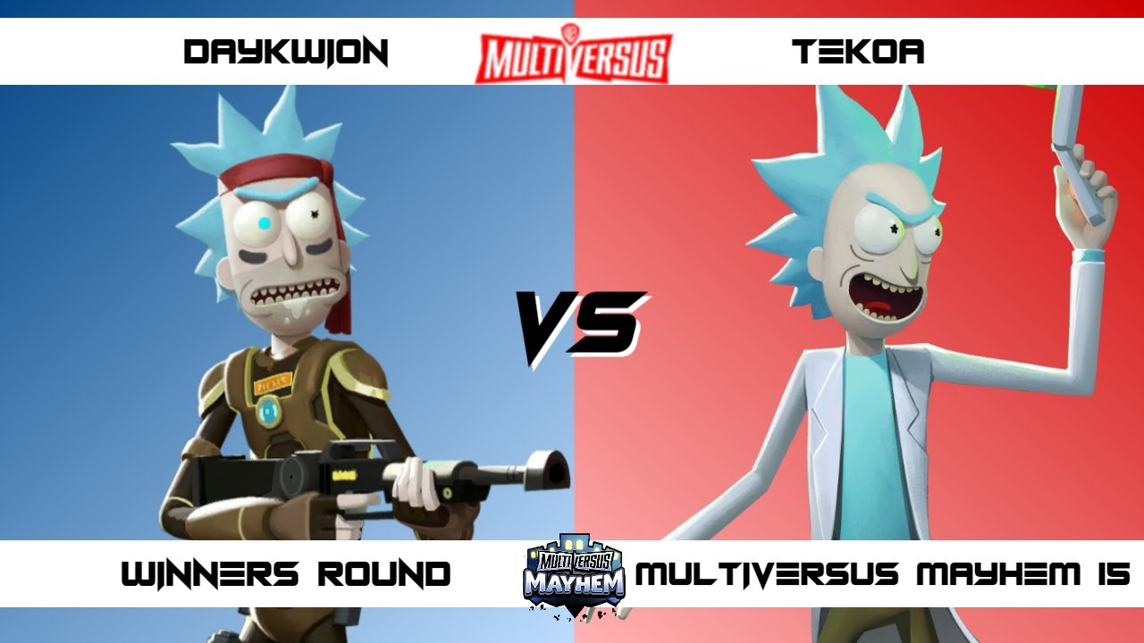 MultiVersus Mayhem 15 Winners Round Daykwion (Rick) vs Tekoa (Rick) MultiVersus Tournament