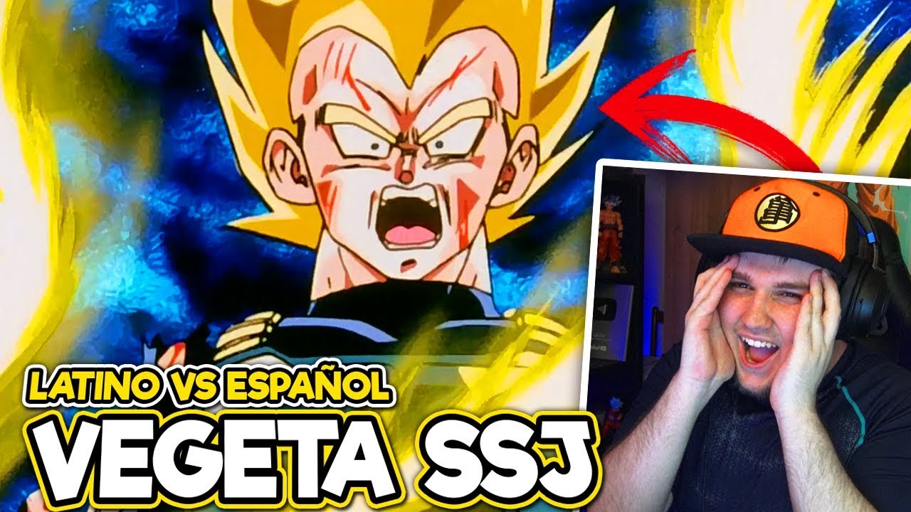 Español reacciona a DRAGON BALL LATINO ⚡ Vegeta se TRANSFORMA en SSJ por PRIMERA VEZ