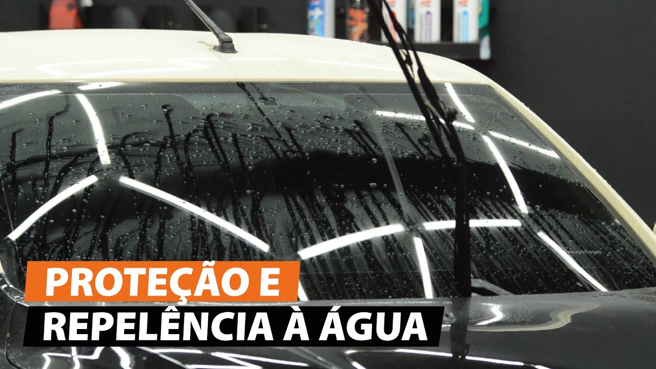APRENDA A PROTEGER VIDRO DO CARRO 💦✨ [ VIDRO QUE NÃO MOLHA ] 🥰🚗 Segurança em dias de chuva