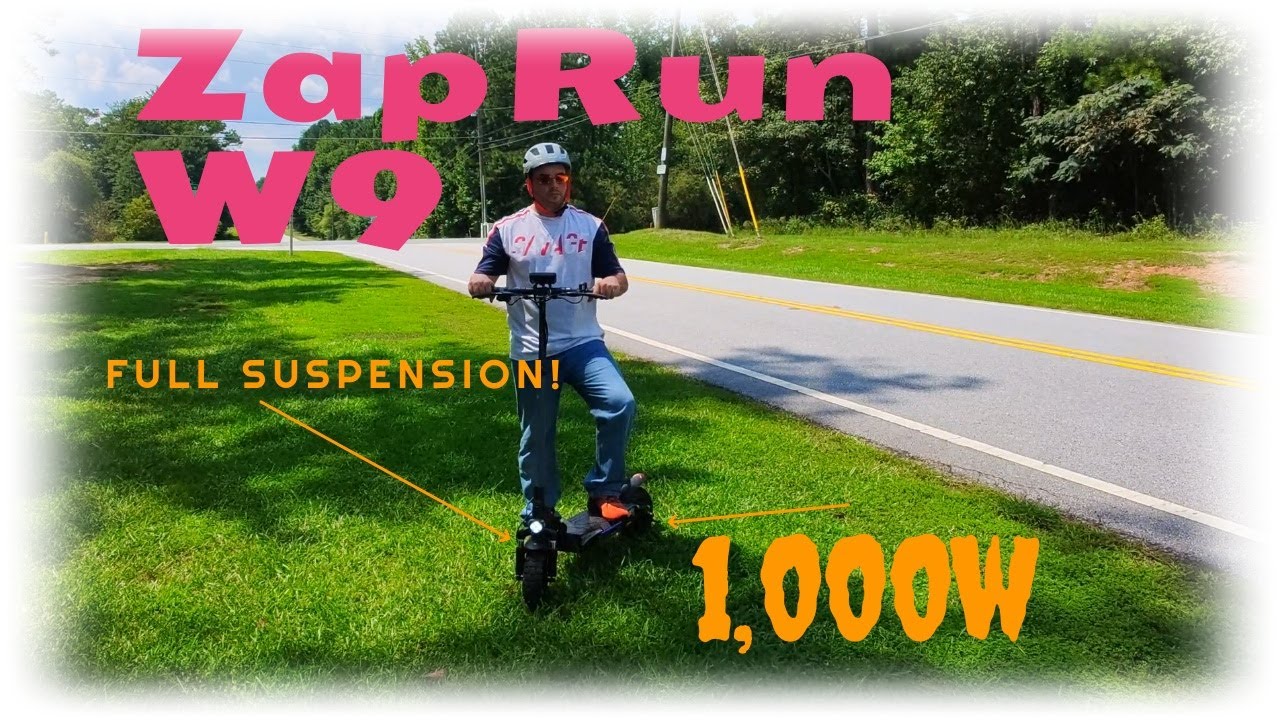 ZapRun W9 Scooter ! The Secret to changing the settings! And is it a good value?