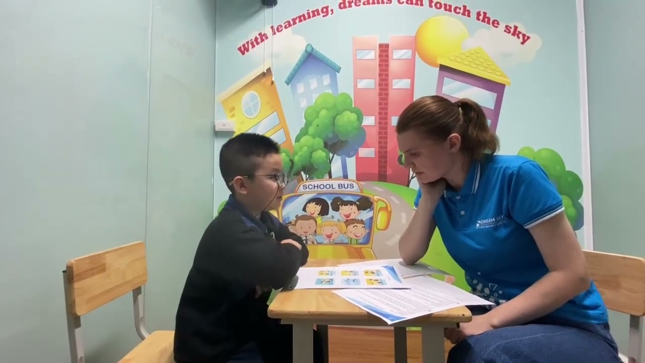 Dream Sky English Center - Anh Đức - 4. KIDS 2 - Test 2 - CS17