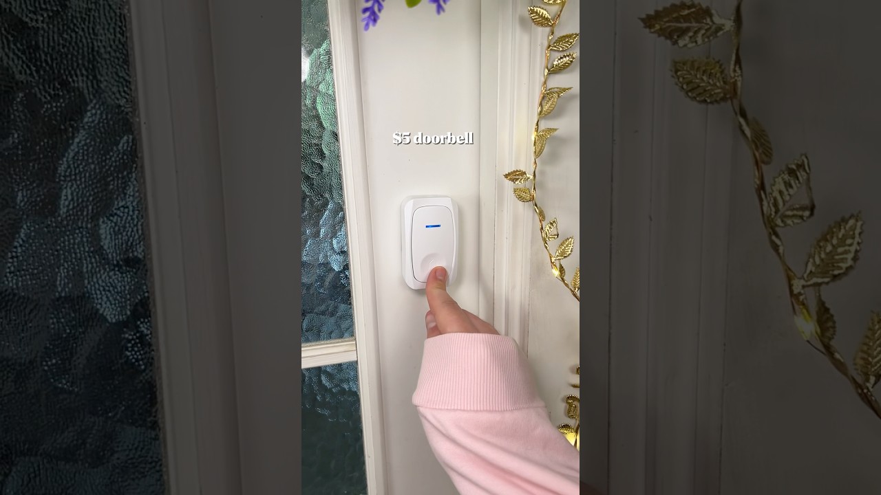 From harsh doorbell noise to peaceful harmony 😌✨