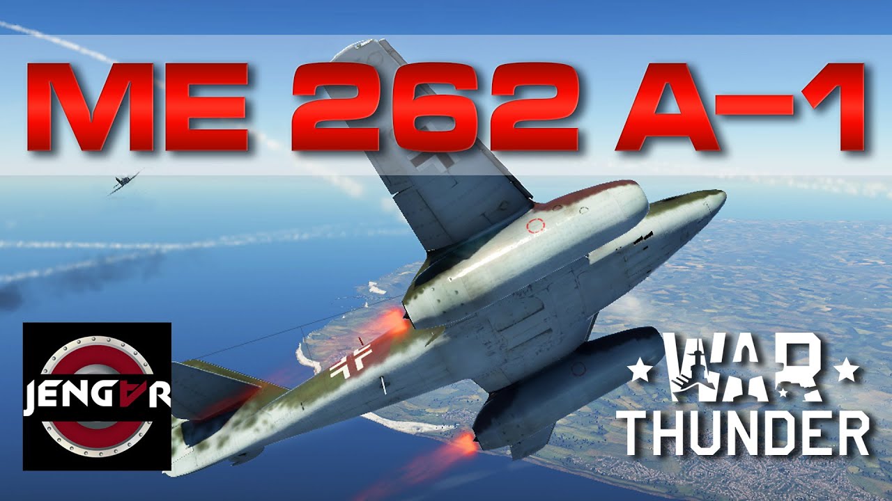 War Thunder Realistic: Me 262 A-1a [Brutal Schwalbe]
