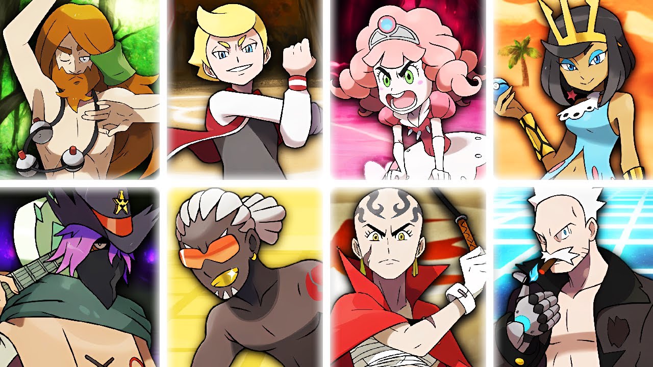 POKÉMON XENOVERSE All Gym Leaders BOSS RUSH (Pokémon Fan Game)