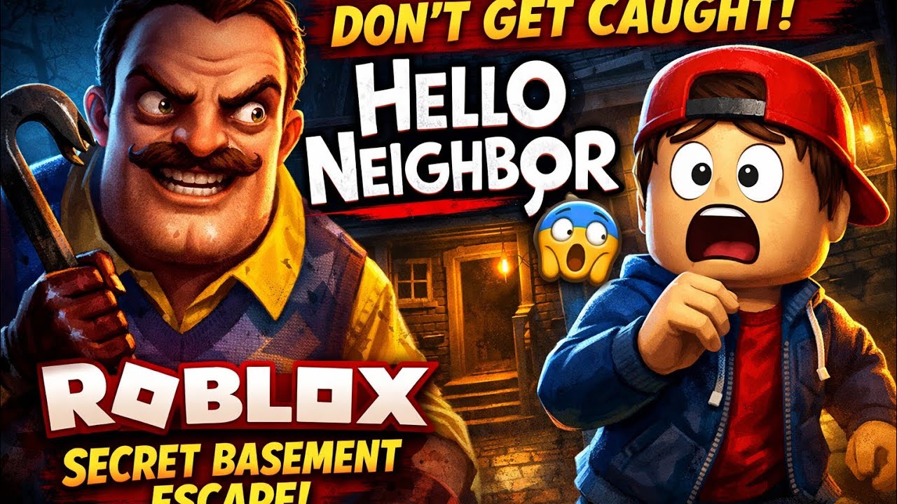 🔥Don’t Get Caught! ROBLOX Hello Neighbor Gameplay🔥 and #roblox #robloxgame #robloxpvp 