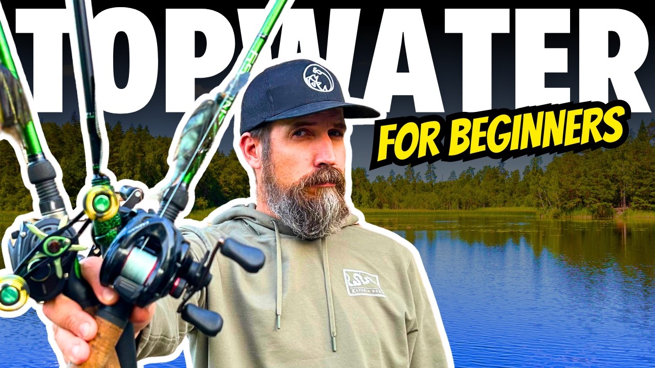 Top 3 Topwater Baits for Beginners (That Actually Work!)