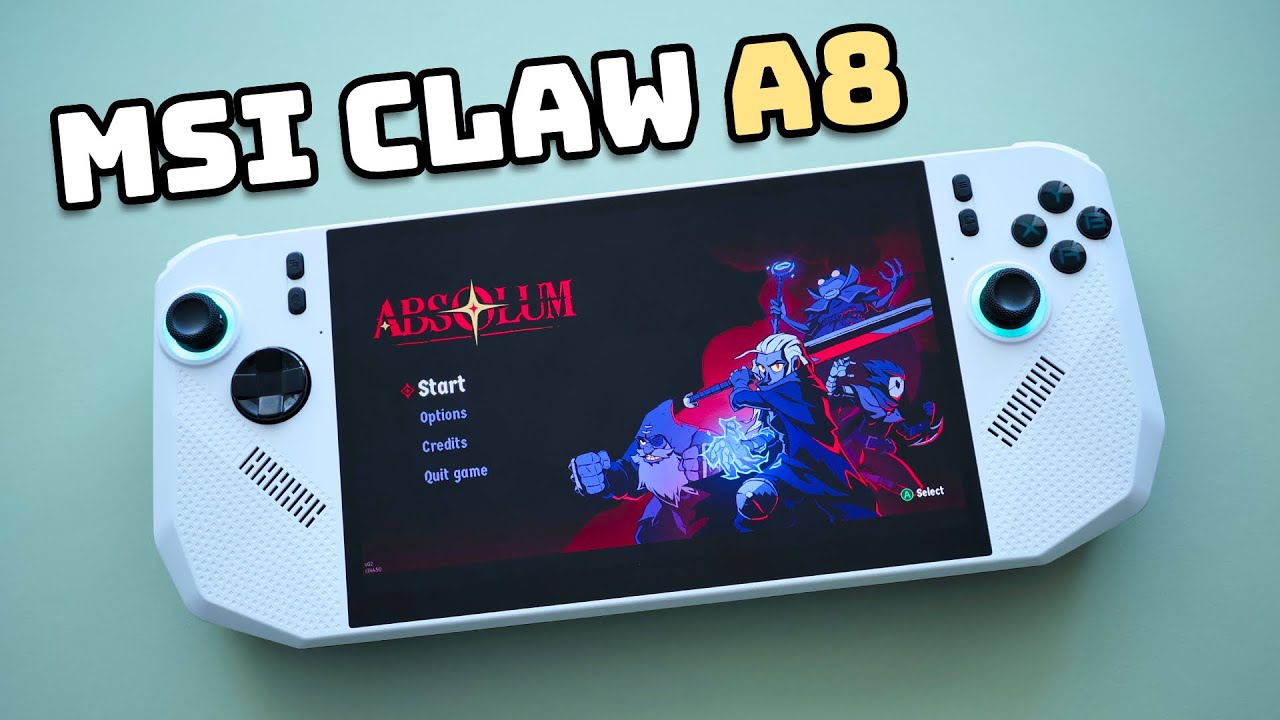 MSI Claw A8 Review: Finally AMD!