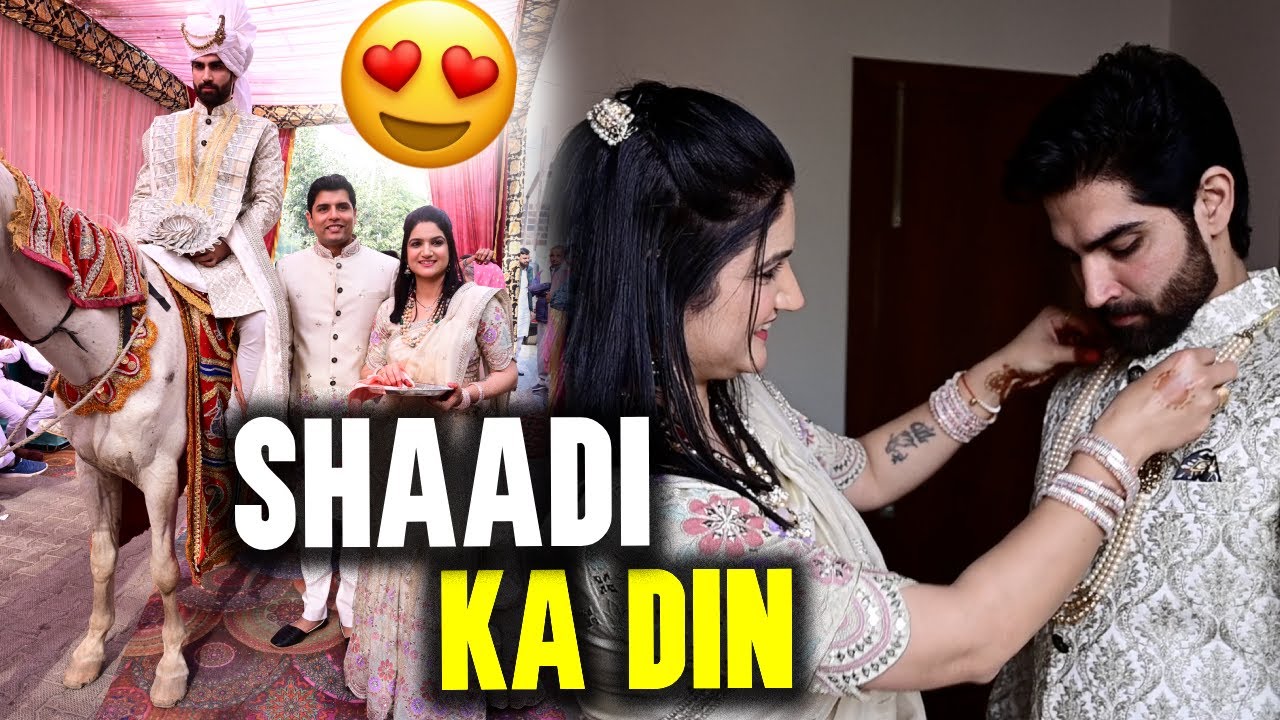 SHAADI KA DIN | MERE BHAI KI SHAADI HAI AAJ | Indian Wedding Vlogs | Indians in UK 🇬🇧