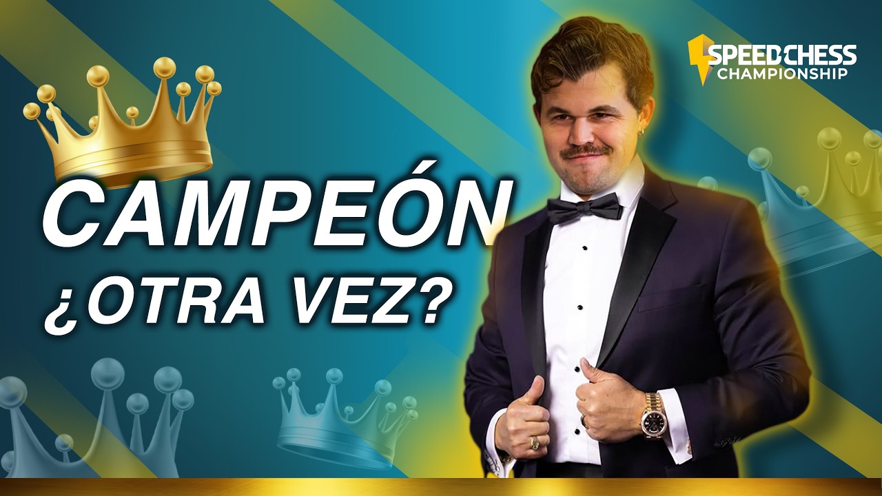 MAGNUS CARLSEN es un CABALLERO SÚPER ELEGANTE con CAJA y PAPELES