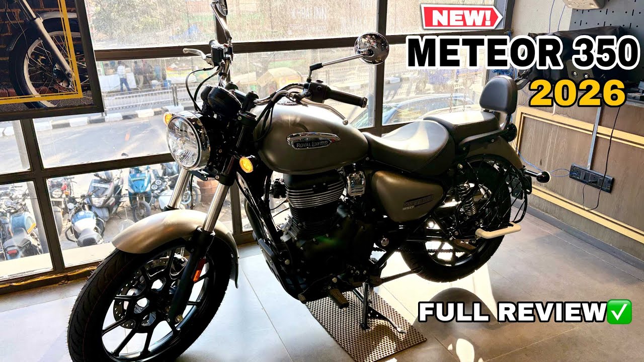 Royal Enfield Meteor 350 New Colour ✅ 2026 On-Road Price, Features, Mileage & Full Detailed Review