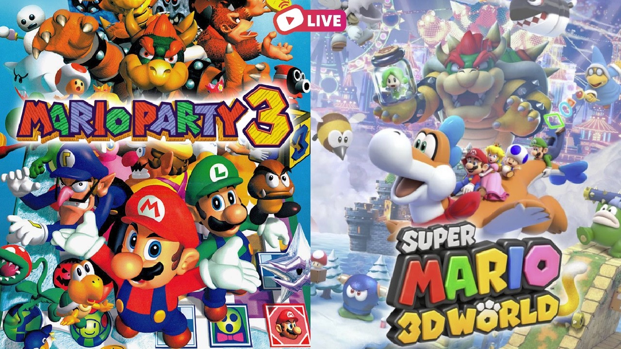 Mario Party 3 + Super Mario 3D World Live 8