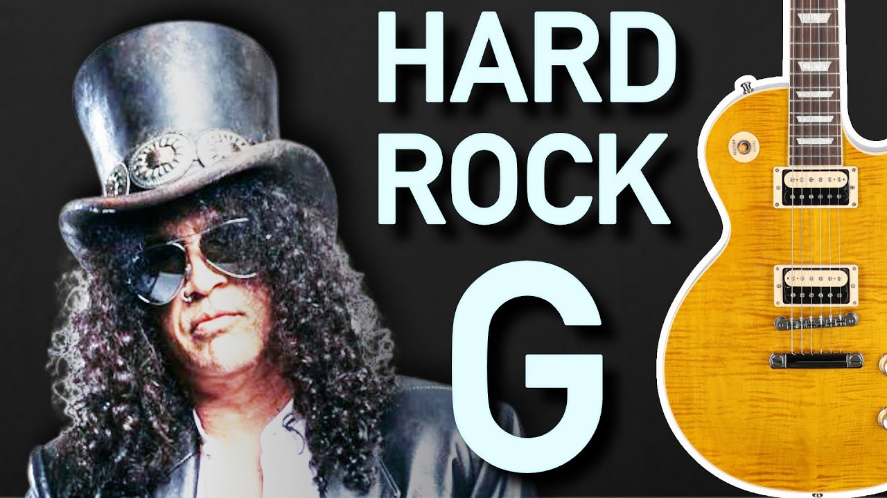 Hard Rock Backing Track in G | Guns N' Roses - Paradise City | 102 Bpm #backingtrack for guitar