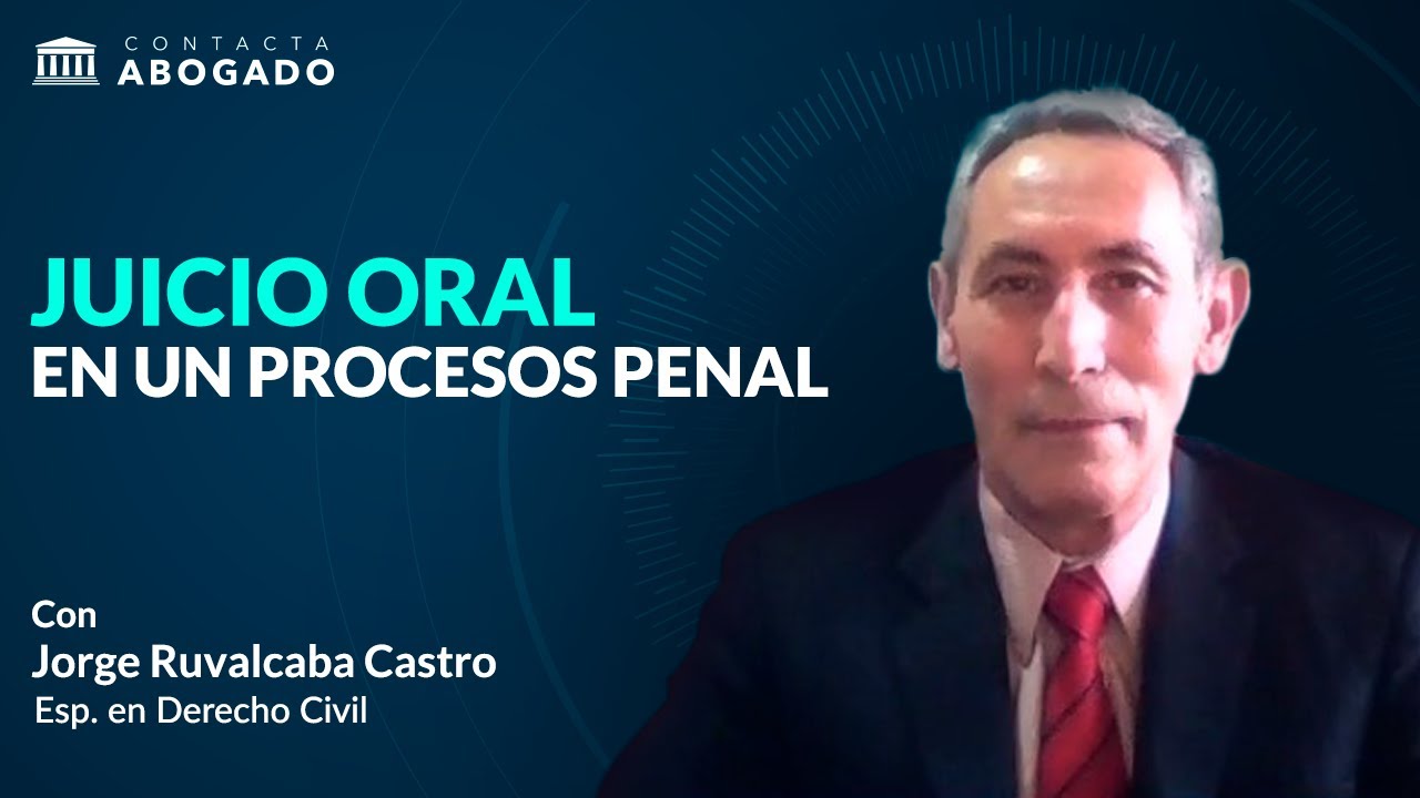 Juicio oral en un proceso penal