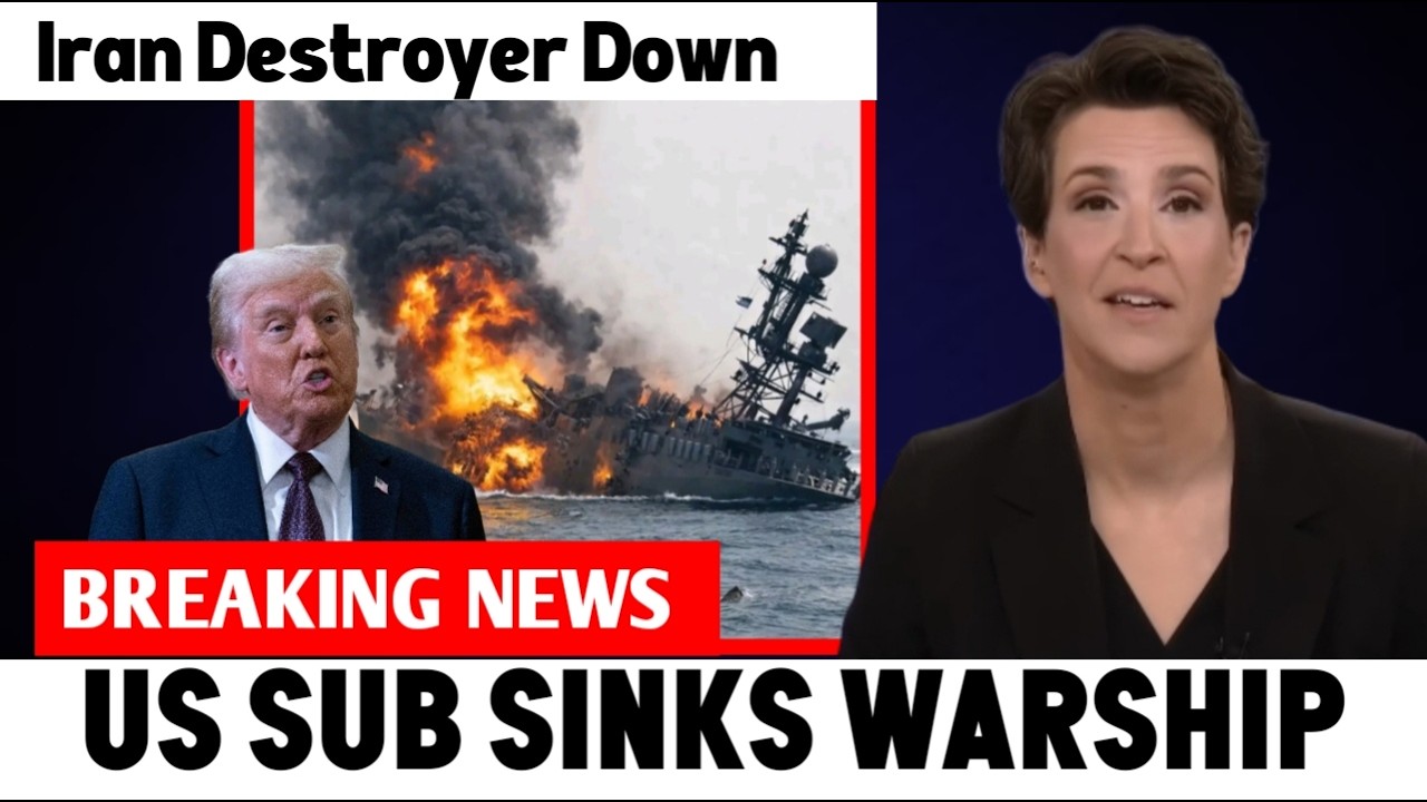 US Submarine Sinks Iranian Warship Iris Dena in Indian Ocean