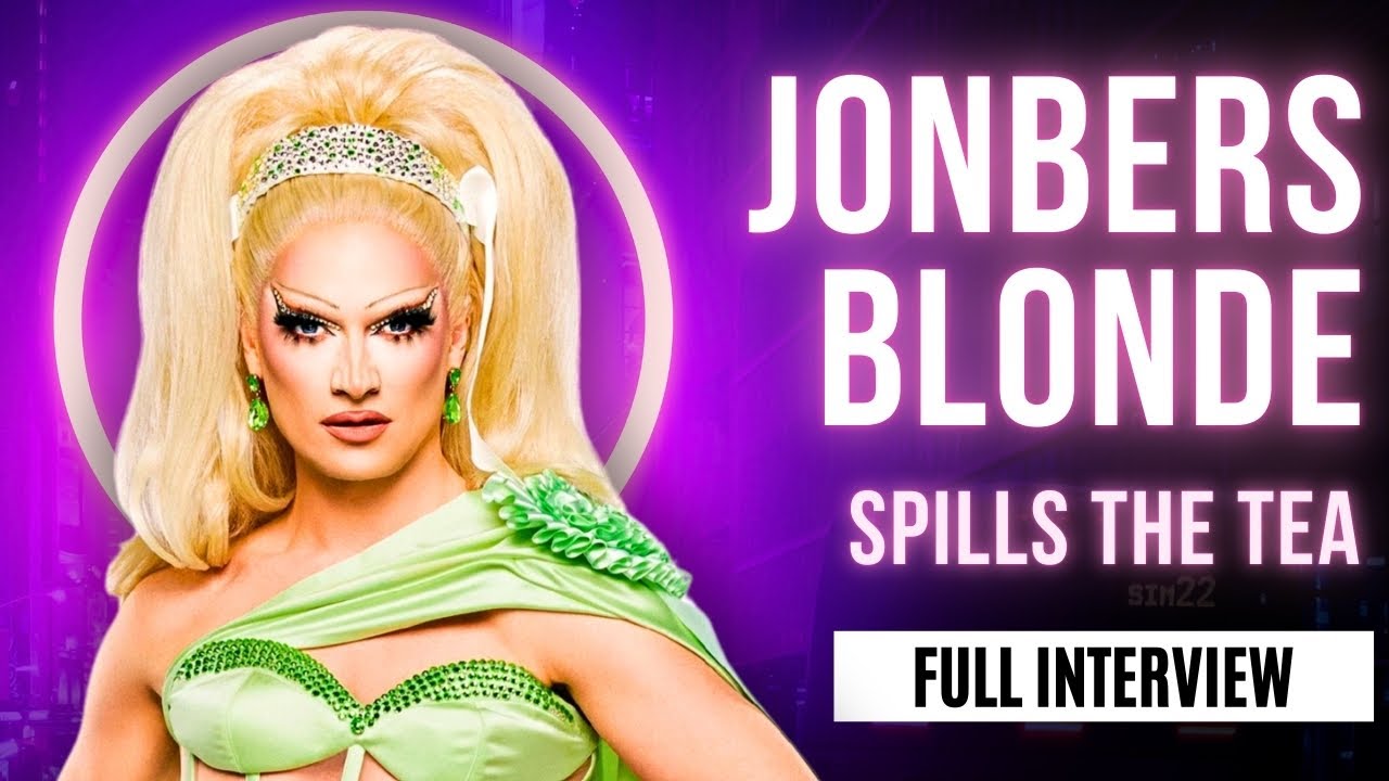 Jonbers Blonde Spills Backstage Tea About Drag Race UK