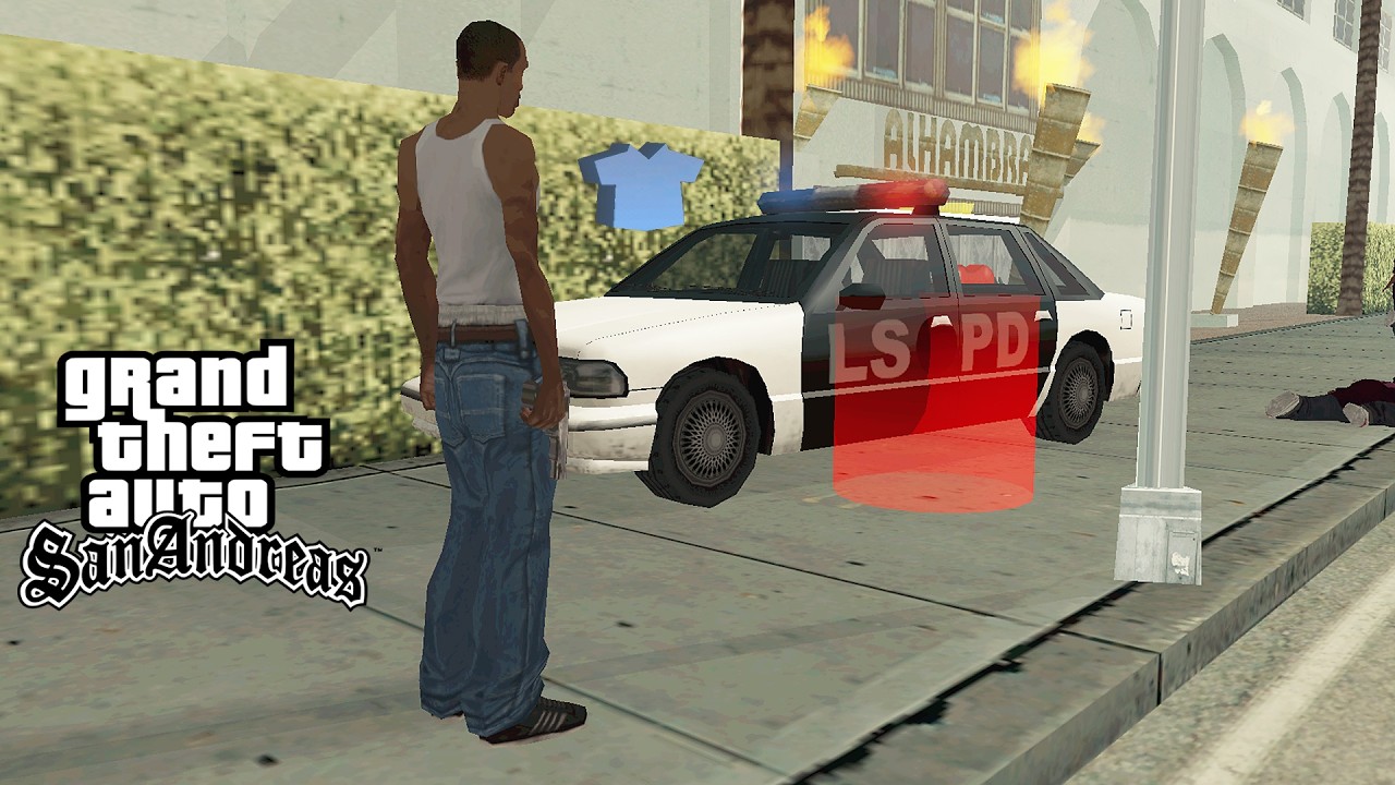 What Happens If CJ Joins POLICE In GTA San Andreas ? (HOW To Be A COP)
